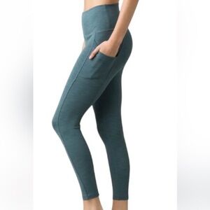 Prana Becksa 7/8 Leggings Plus Bluefin Heather 2x